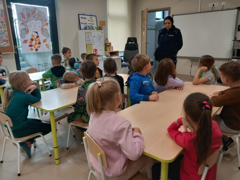 Spotkanie z Policjantką – o bezpieczeństwie i życzliwości!