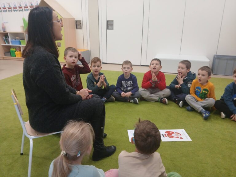 Dziś na zajęciach logopedycznych było naprawdę *ho-ho-ho!* wesoło!