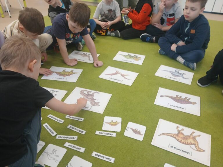 Dzień dinozaura w oddziałach przedszkolnych
