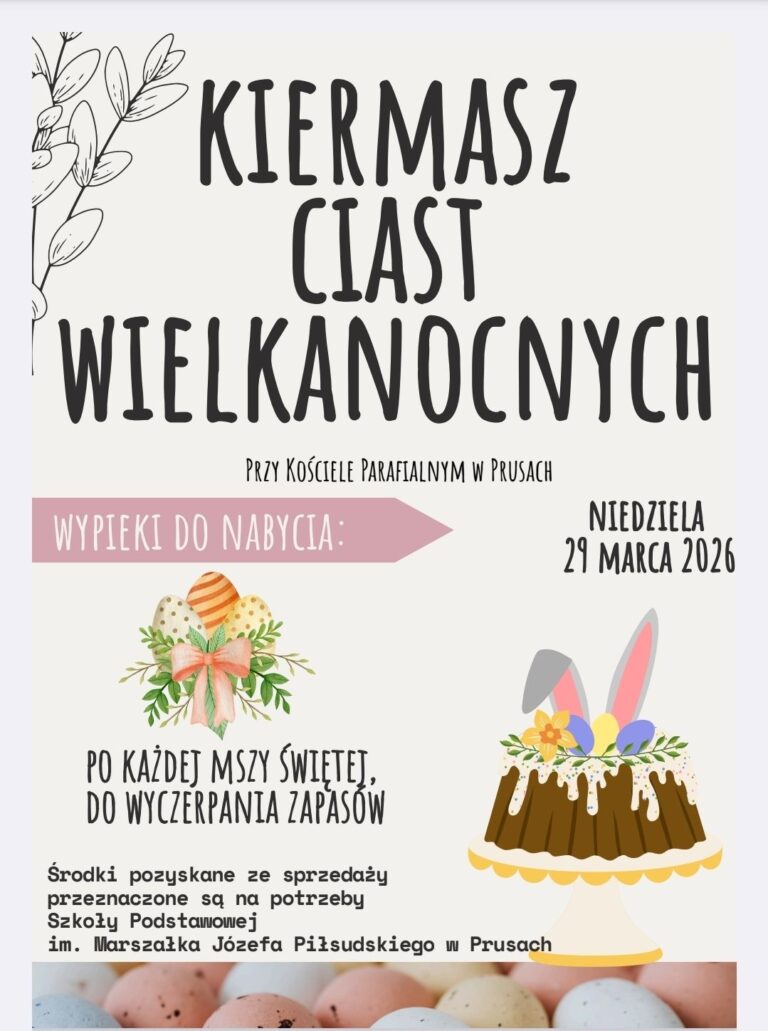 Kiermasz ciast wielkanocnych
