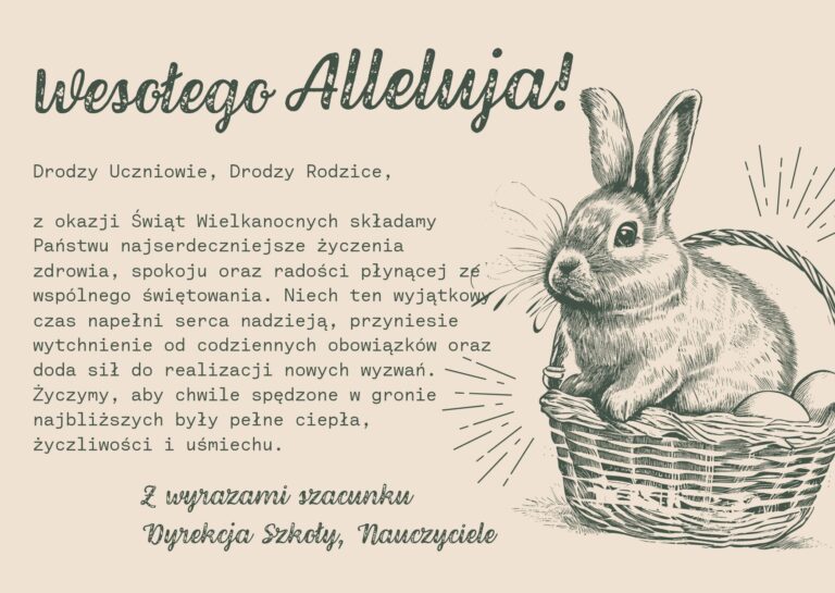 Wesołego Alleluja!