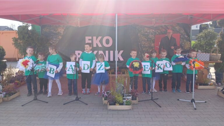 Udział dzieci z oddziału przedszkolnego w Eco Pikniku w Gminie Kocmyrzów – Luborzyca